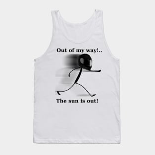 "Out of my way" Biker Tank Top